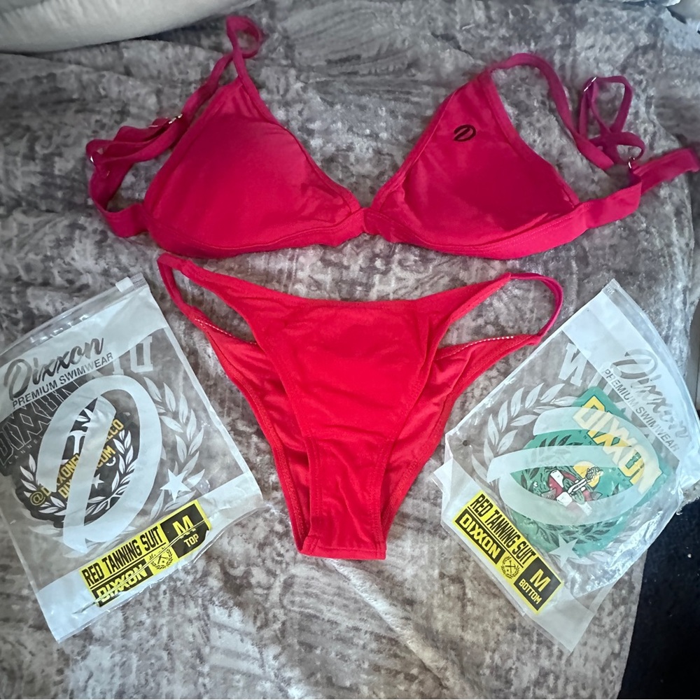 DIXXON Women's Bold Red Bikini Set